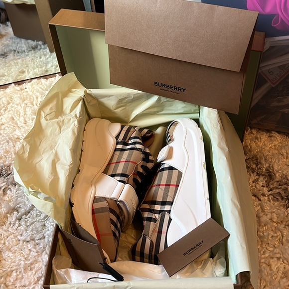 Regis Burberry Sneaker Archive Beige - Picture 8 of 9